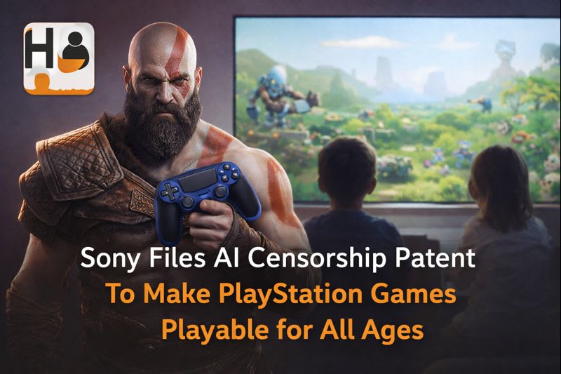 Kratos and PlayStation AI censorship patent.